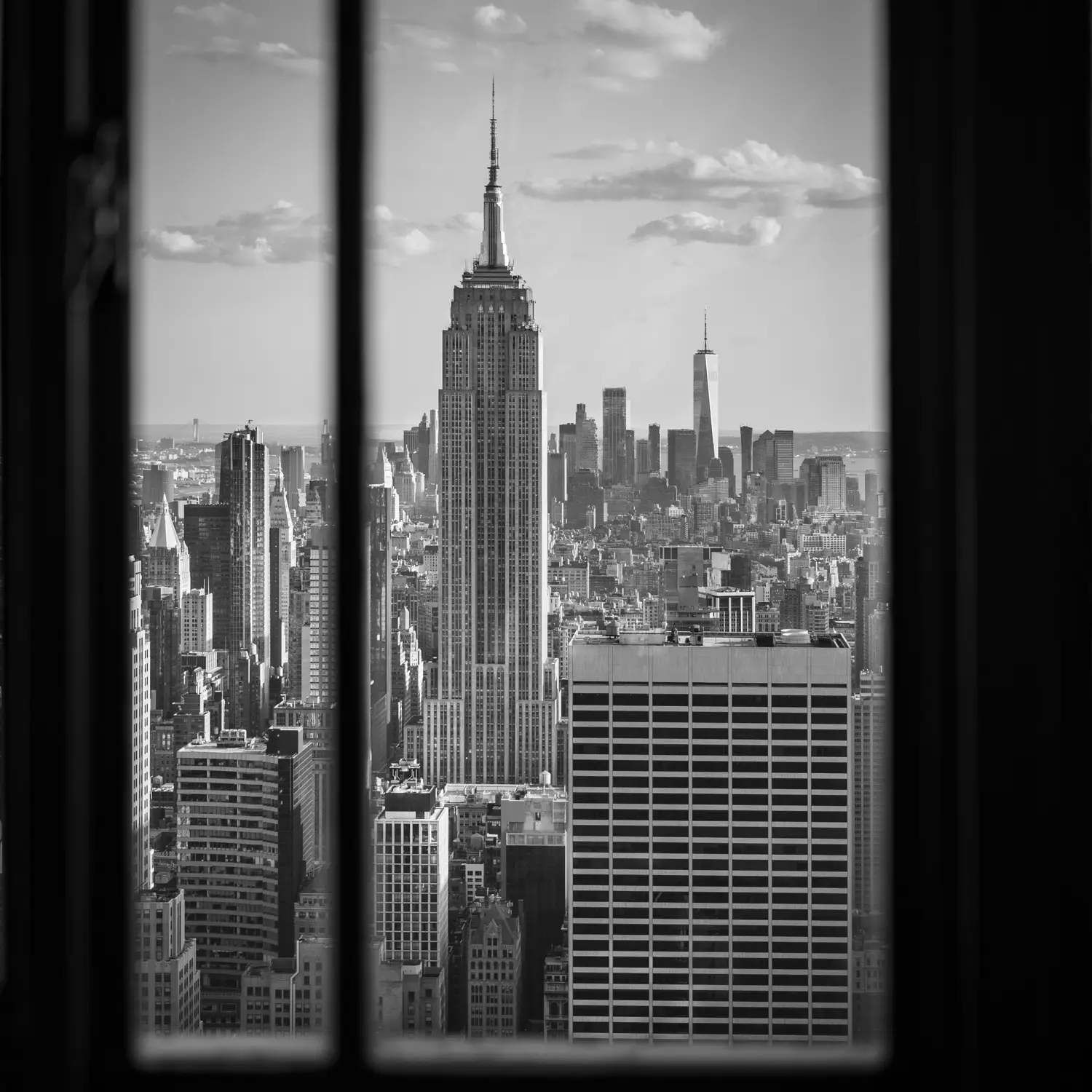 ilka mueller B W Cityscape New York Empire