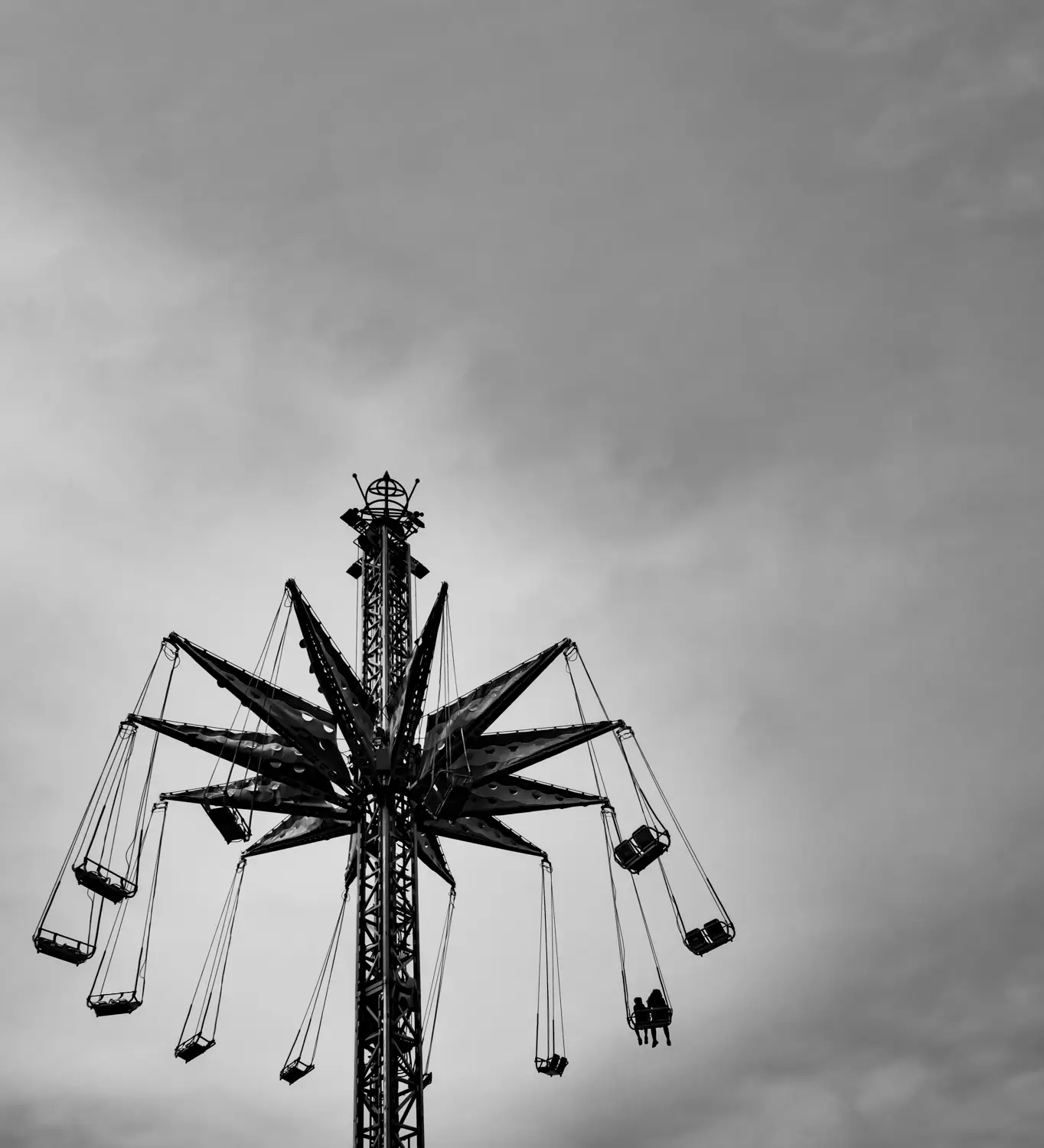 ilka mueller B W New York Carrousell