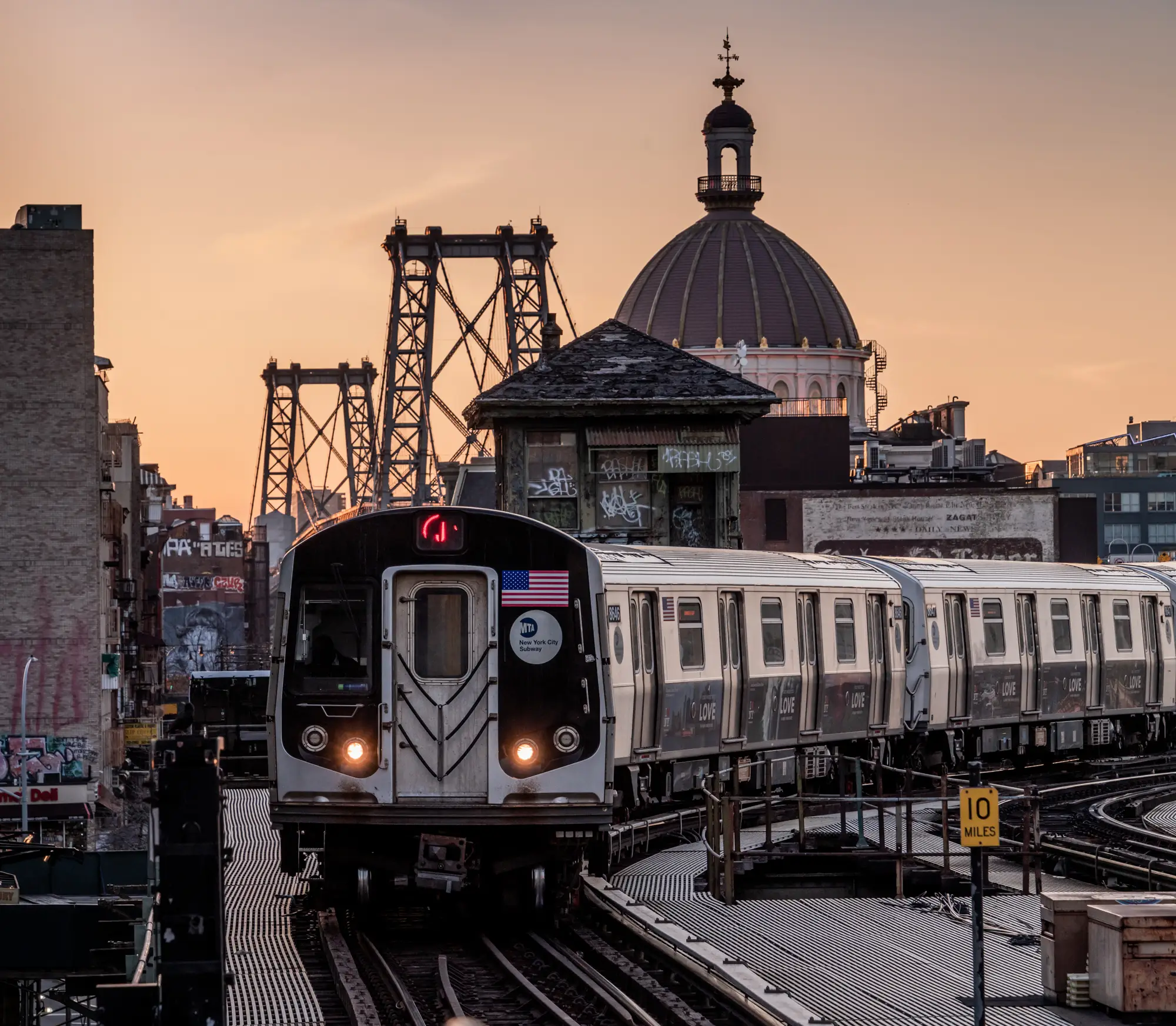 ilka mueller City Day New York Subway Sunsets