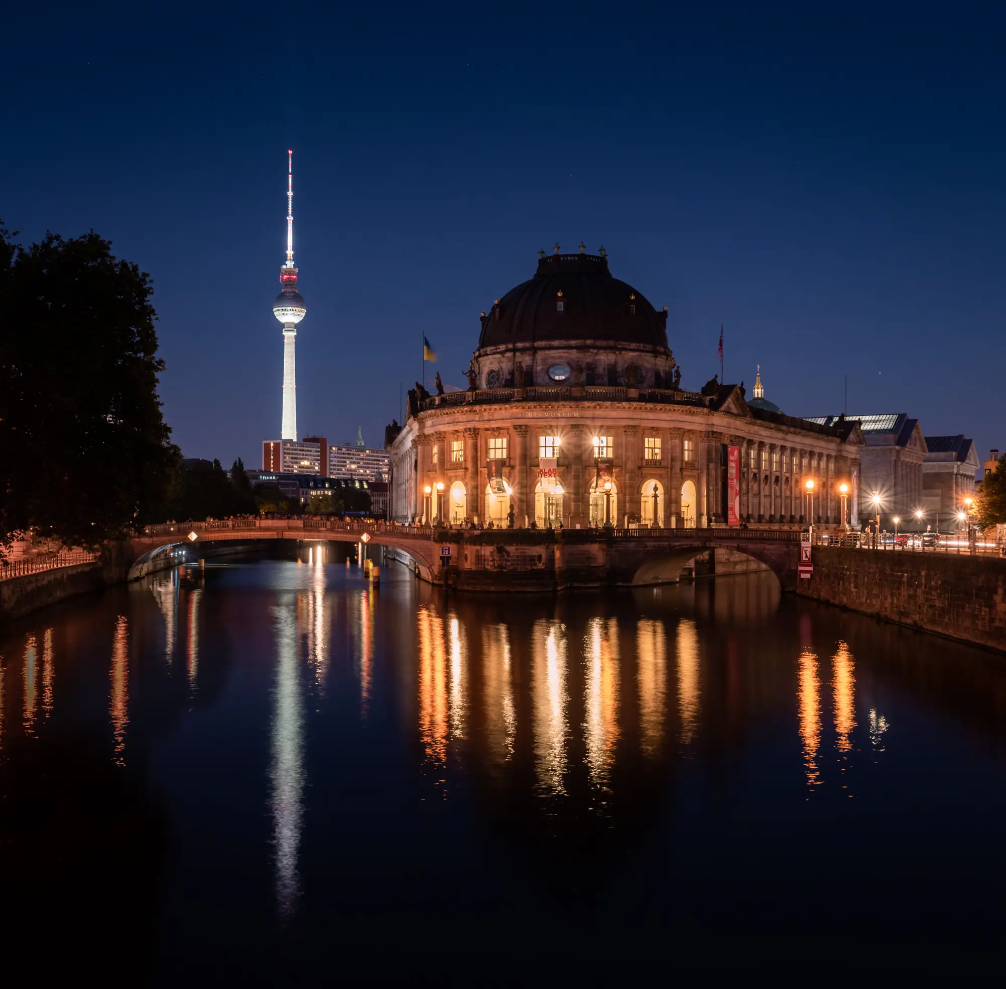ilka mueller City Night Berlin Museumsinsel
