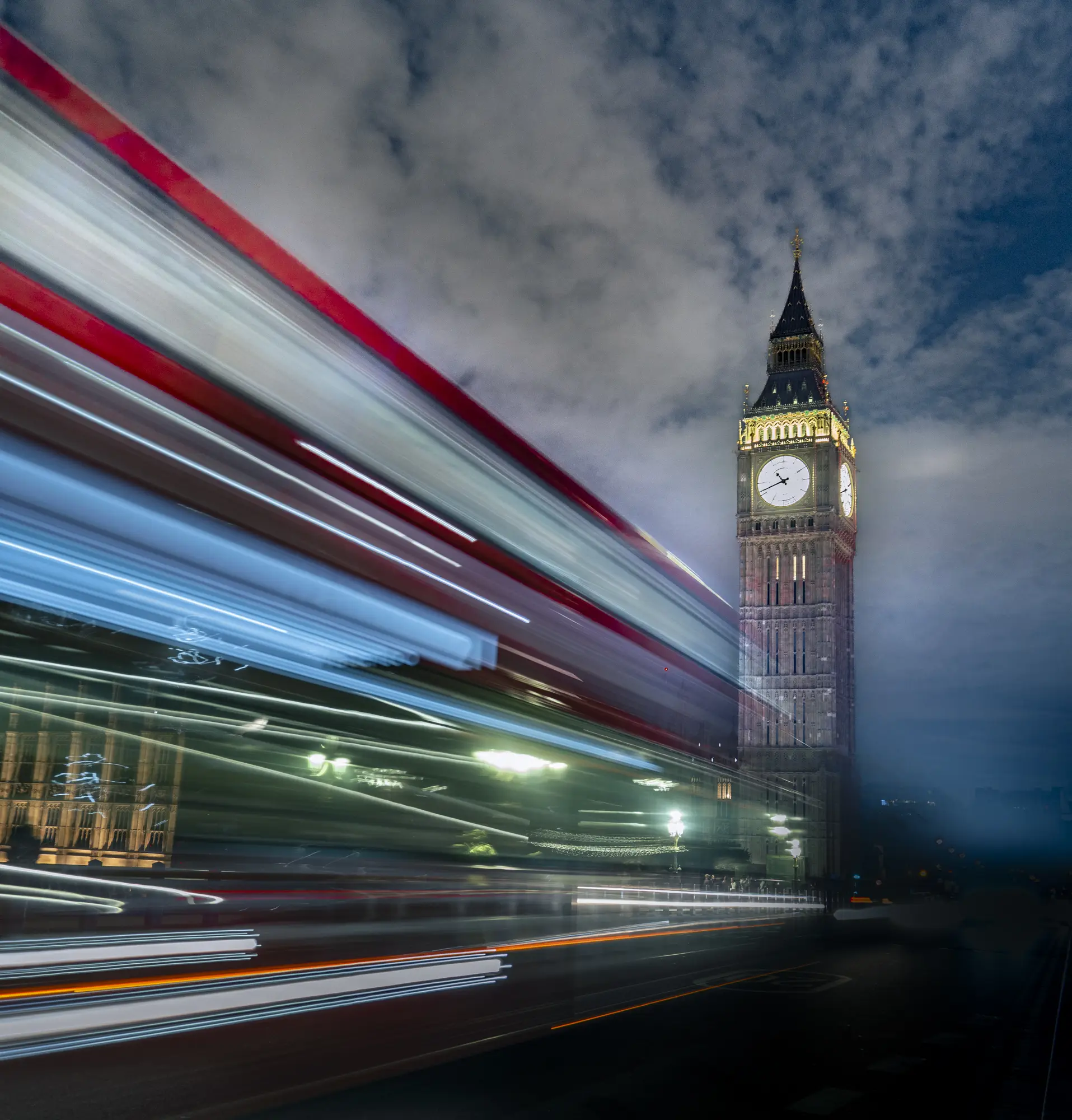 ilka mueller City Night London Ben Bus
