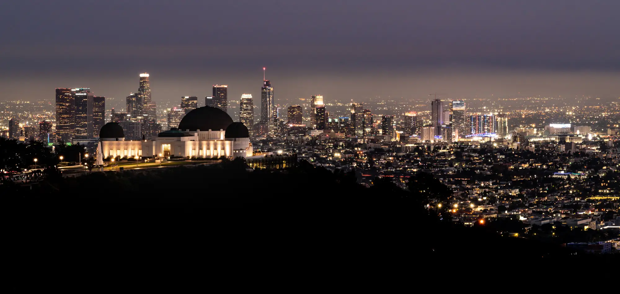 ilka mueller City Night Los Angeles Observartory