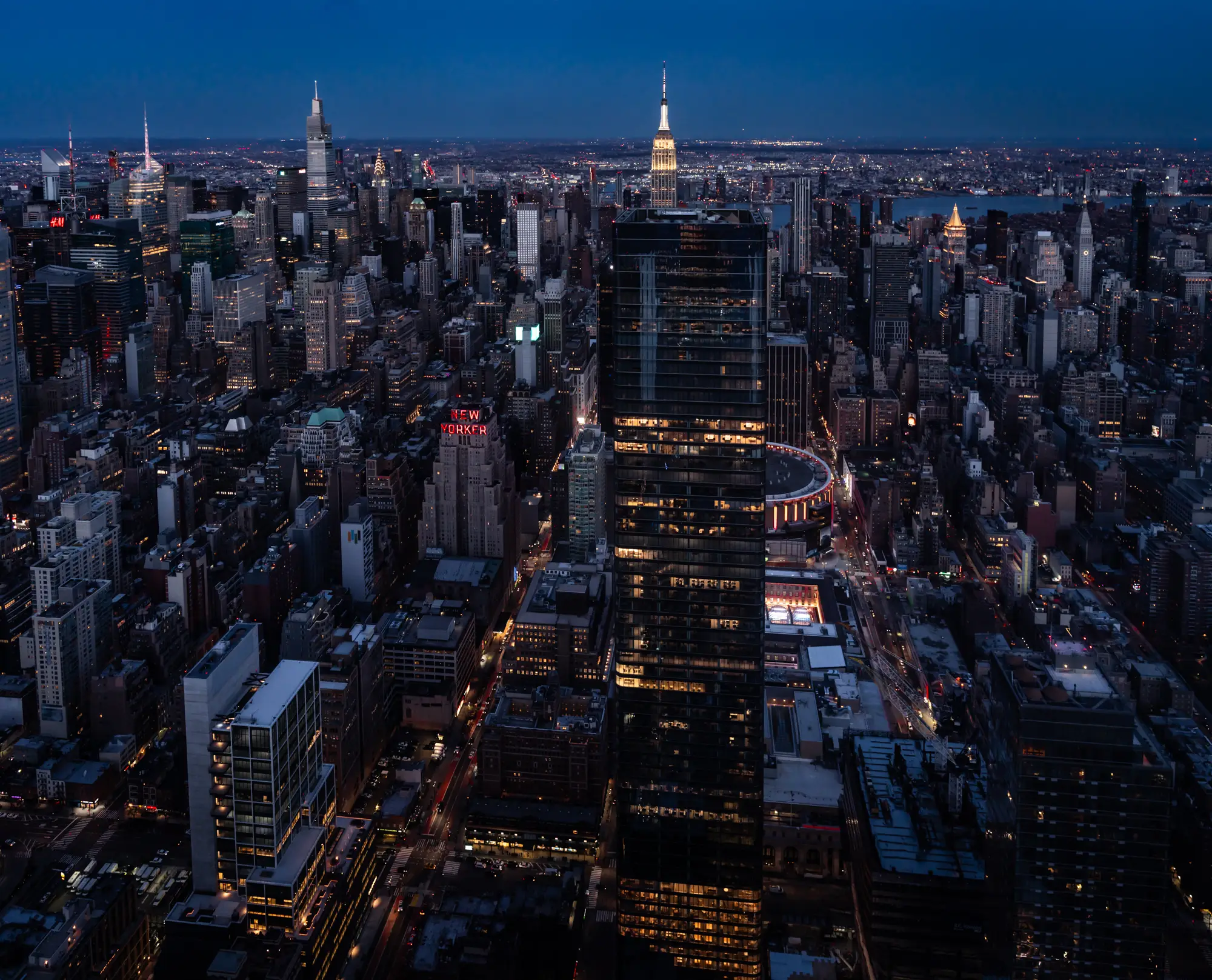 ilka mueller City Night New York Skyline