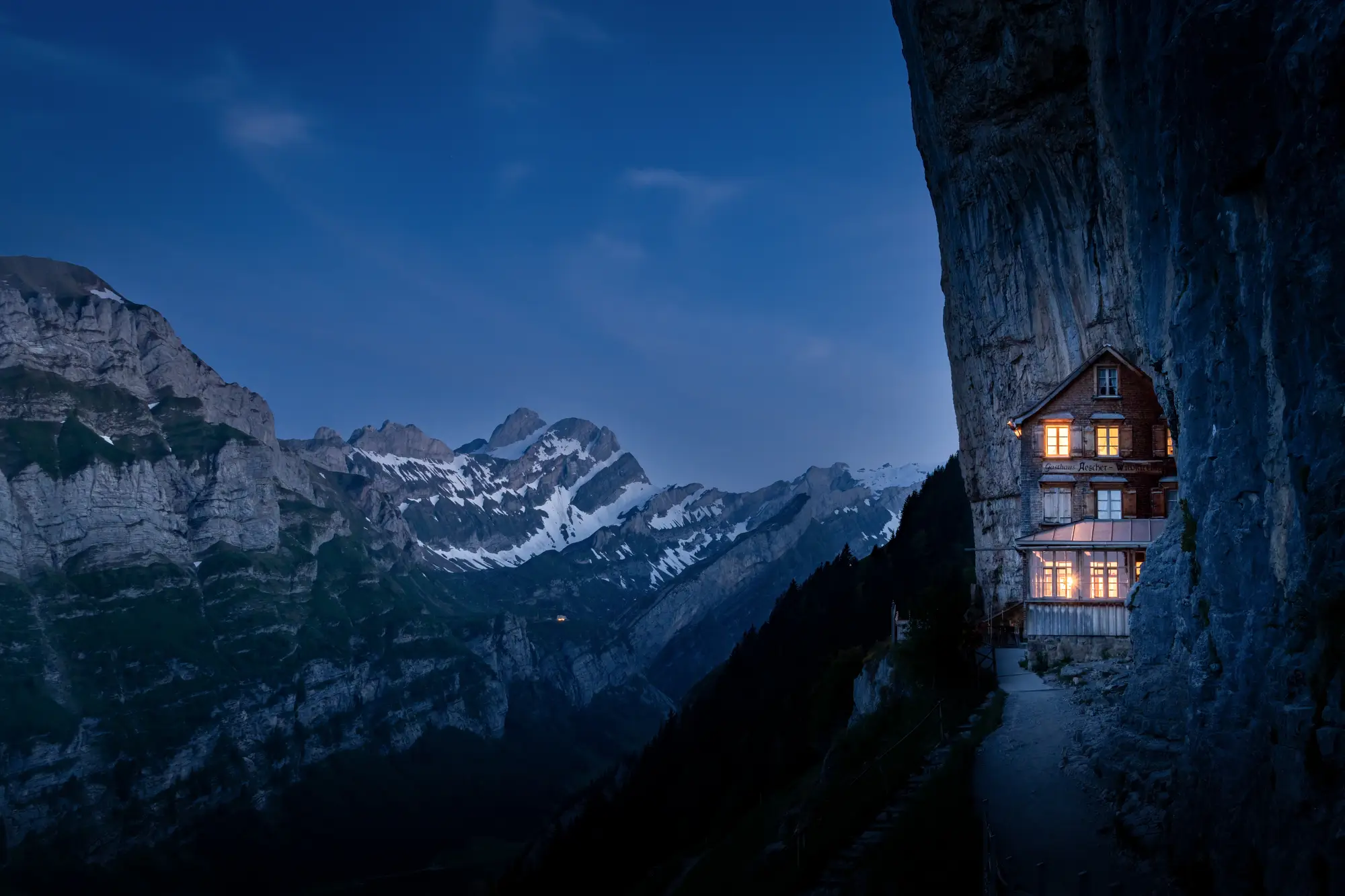 ilka mueller Landscape Switzerland Aescher