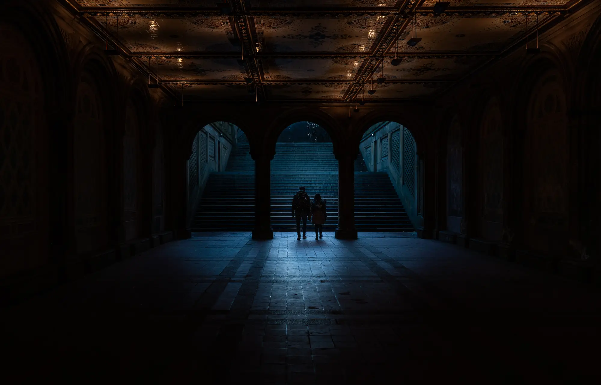 ilka mueller Night Streets New York Central Park