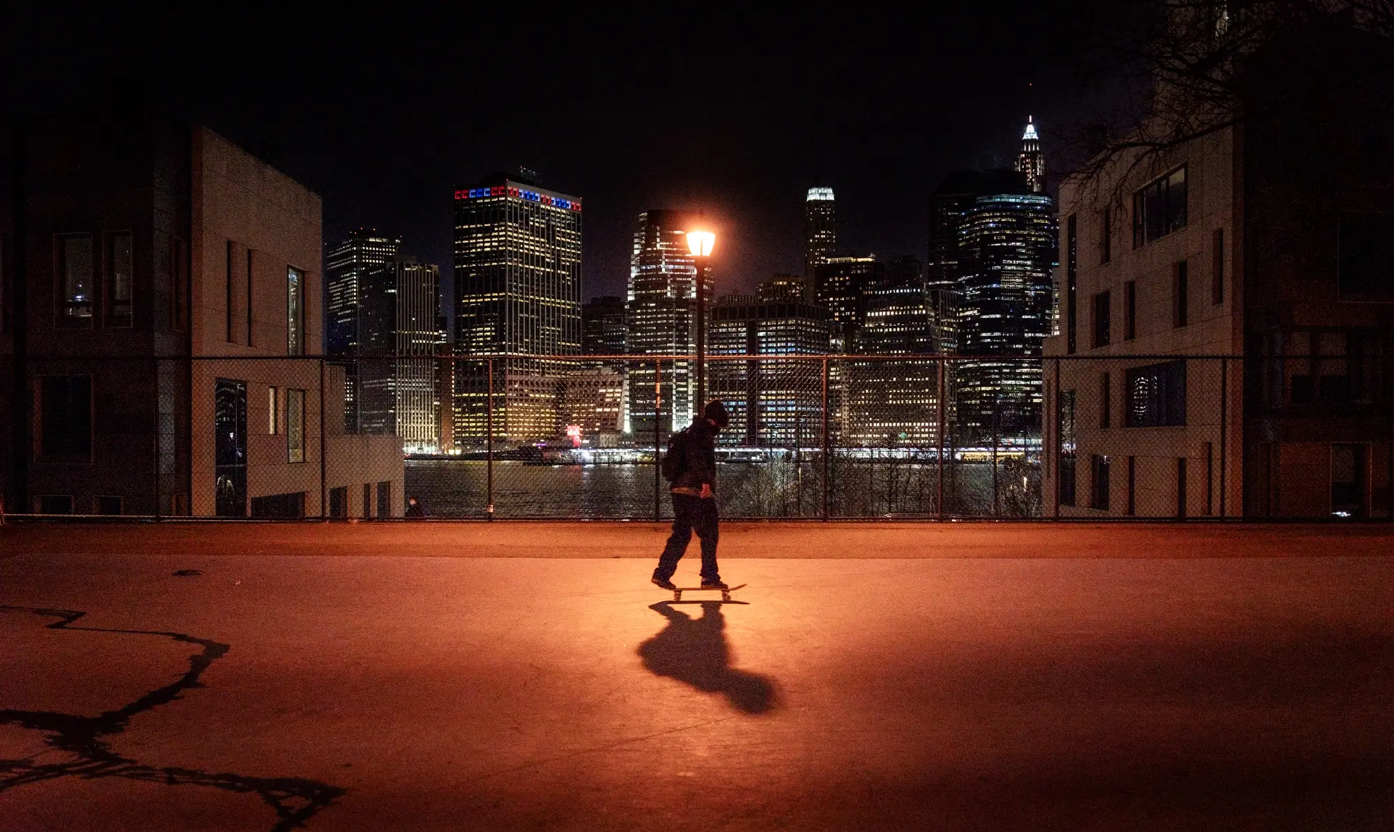 ilka mueller Night Streets New York Skate