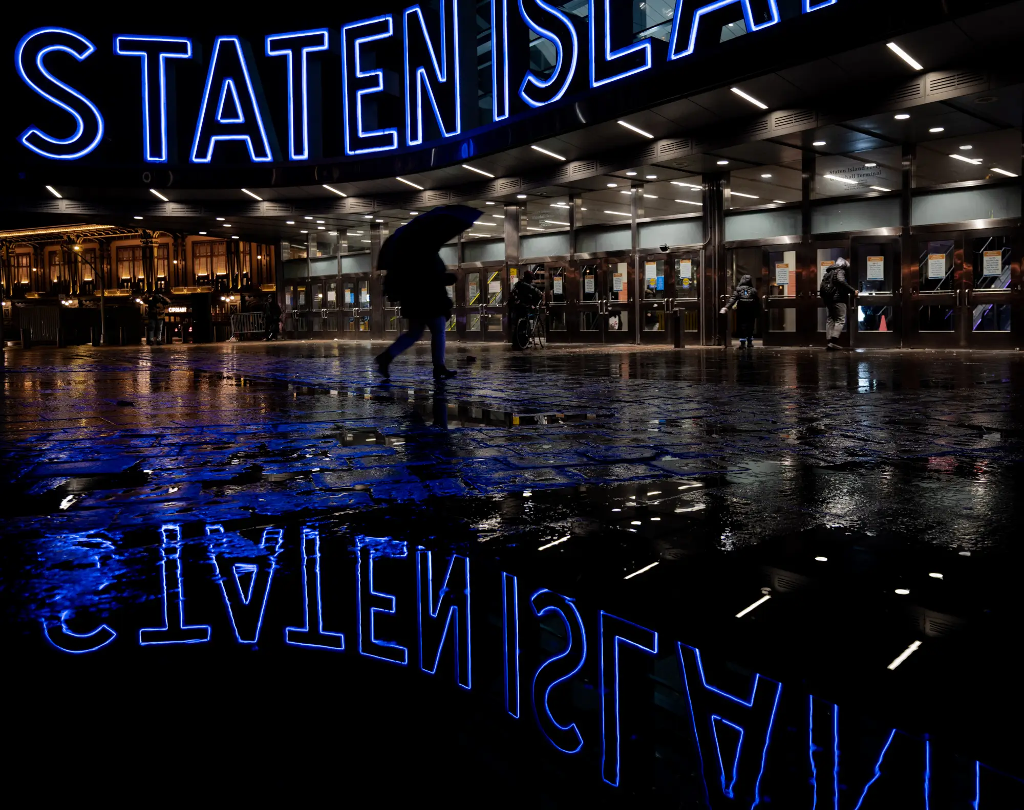 ilka mueller Night Streets New York Staten Island