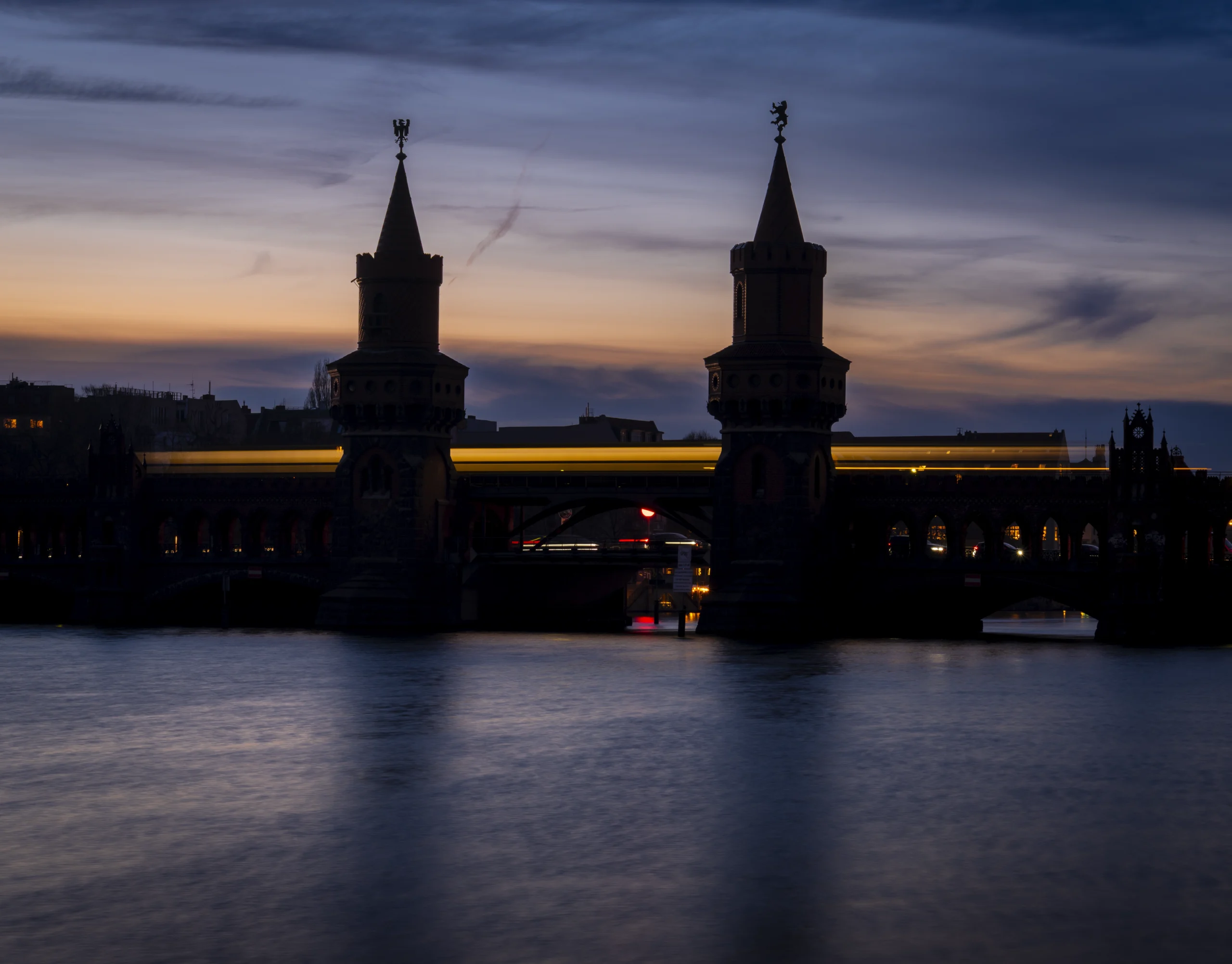 ilka mueller cityscape Berlin Bridge