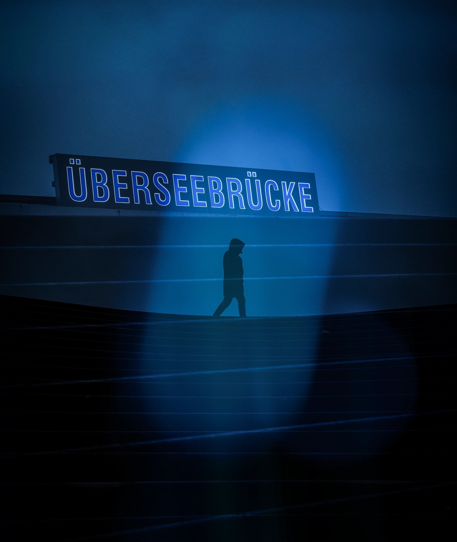 ilka mueller multiple exposures Hamburg Ueberseebruecke