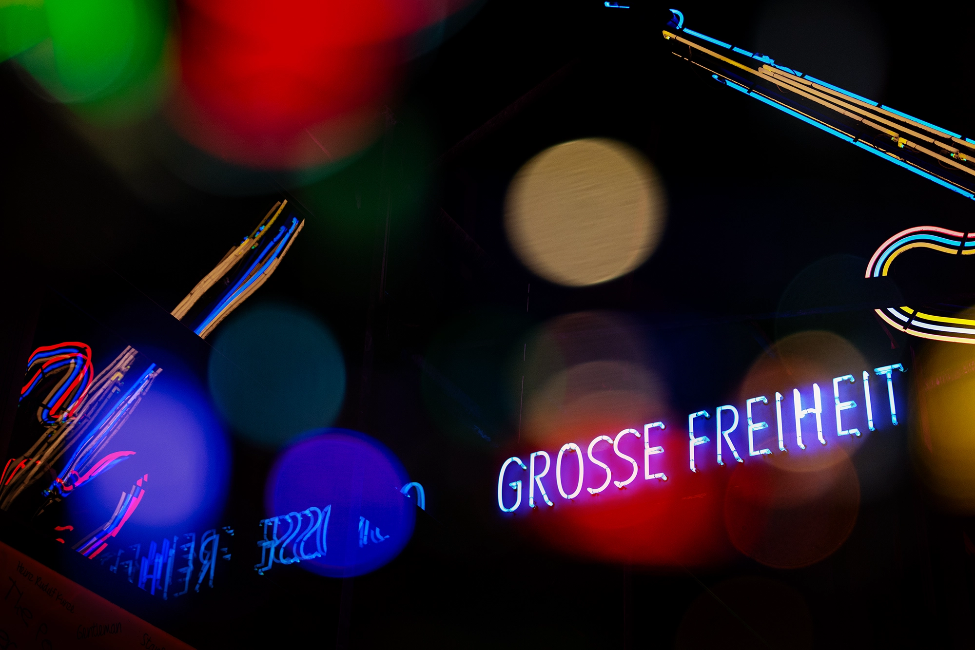 ilka mueller multiple exposures Hamburg grosse Freiheit